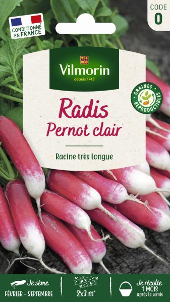 Potagères - Radis Pernot Clair - PACKAGING_RECTO